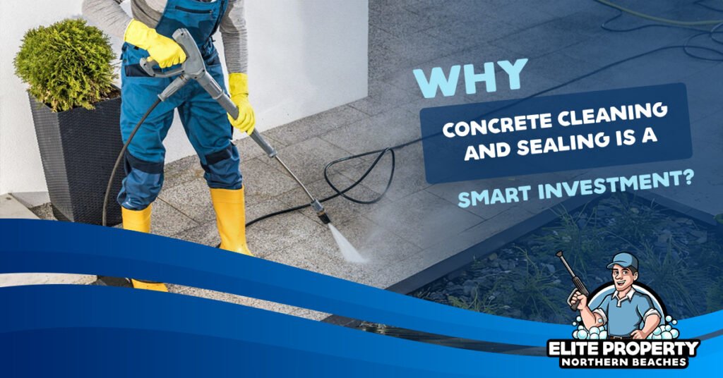 Concrete Cleaning and Sealing