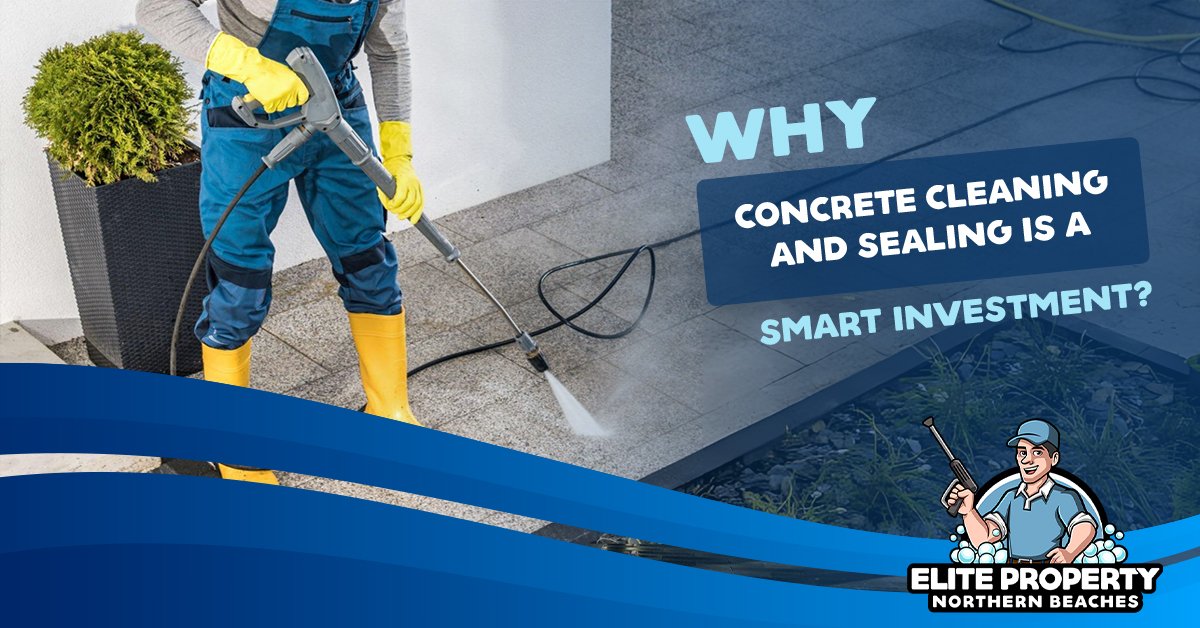 Concrete Cleaning and Sealing