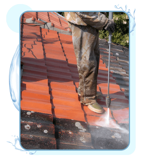 Haft Roof Moss Treatment orange frame