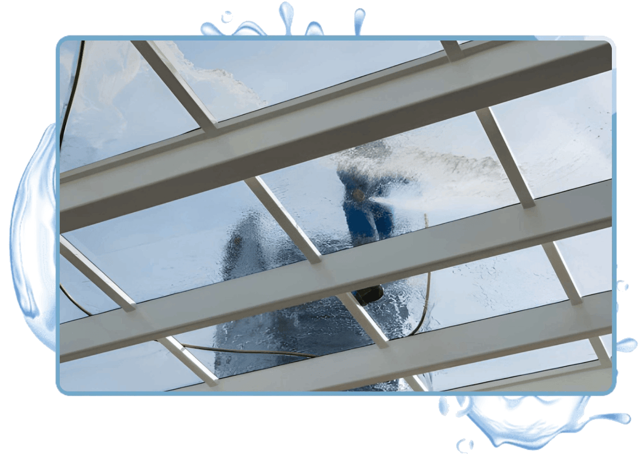 Laserlite roof cleaning pressure washing
