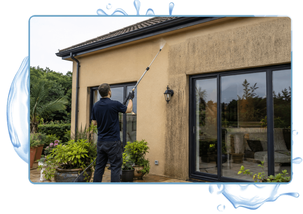Man Modern Wall Wash